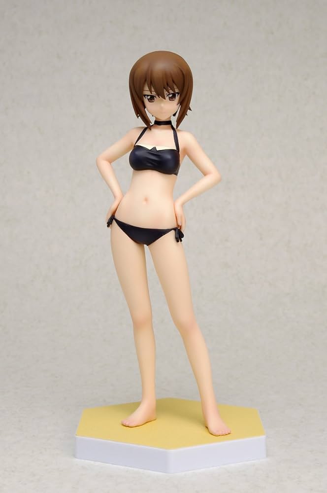 (未使用･未開封品)BEACH QUEENS ガールズ&amp;パンツァー 西住 みほ 1/10スケール PVC製 塗装済み 完成品 フィギュア Amazon.co.jp: BEACH QUEENS ガールズ&パンツァー 西住 みほ 1